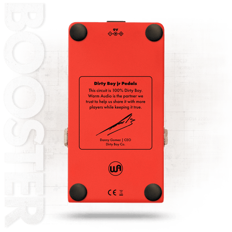 Warm Audio WA-DBjr-BOOST Dirty Boy Jr. 10dB Clean Boost Pedal
