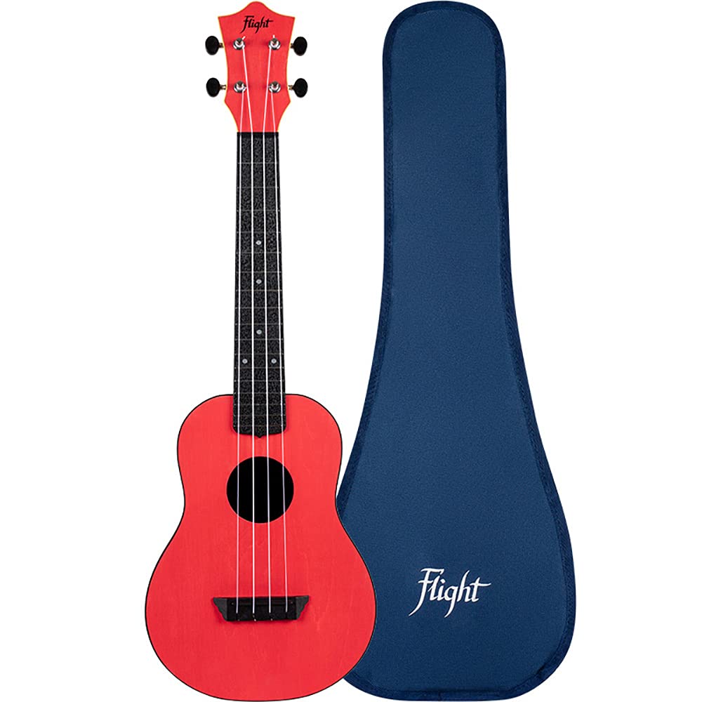 Flight TUC-35 Red Concert Travel Ukulele