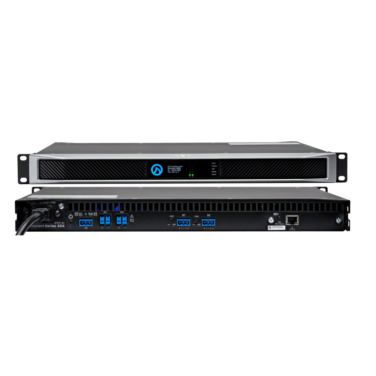 LEA Professional Connect 352 2-Channel 350W Power Amplifier