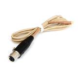 Mogan 6 Foot Shure 1.2mm OD Cable Beige