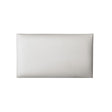 K&M 13824 Seat Cushion Imitation Leather White