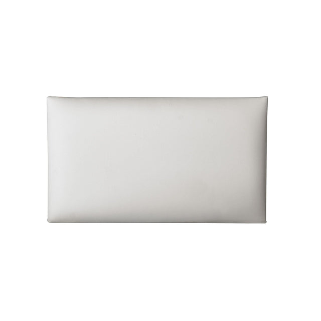 K&M 13824 Seat Cushion Imitation Leather White