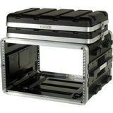 Grundorf ABS-R0616B | 6 Space Protective Amp Rack Case