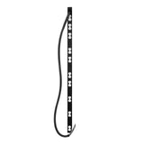 Lowell ACS-2020-6C-HW Power Strip-20A, 6 Circuits, 10 Duplex Outlets, Hardwired, 6ft Flexible-Conduit