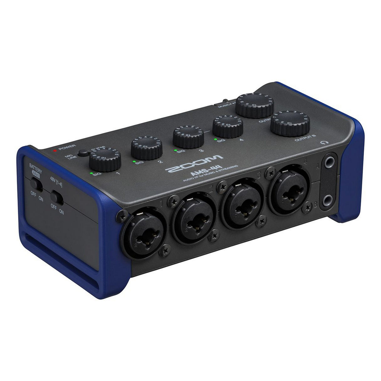 Zoom AMS-44 4-In/4-Out XLR/TRS Audio Interface