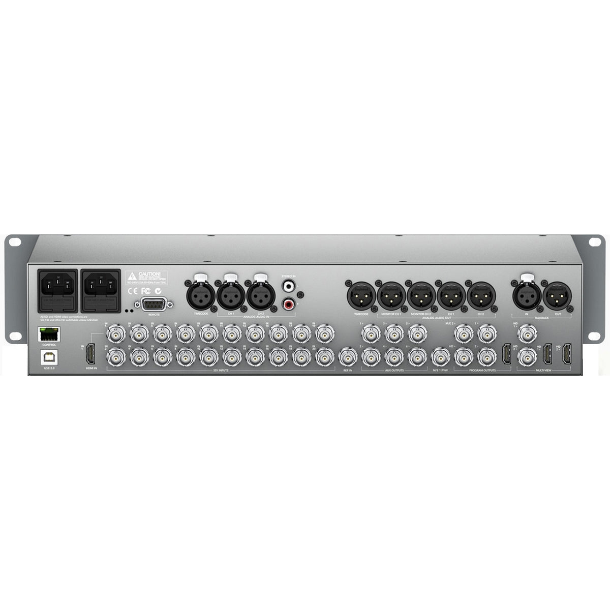 Blackmagic Design ATEM 2 M/E Production Studio 4K Live Switcher 2RU Video Solution