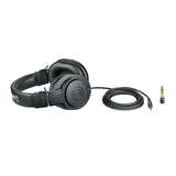 Audio Technica ATH-M20x Closed Back Over Ear Professional Monitor Headphones, Black (Used)