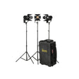 Ikan HF40-Kit 4 Inch Helia LED Fresnel Light 3 PT Light Kit 40 Watt