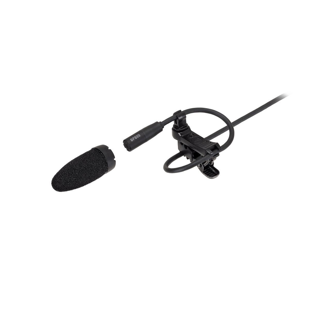 Audio-Technica BP899c Omnidirectional Condenser Lavalier Microphone, Unterminated