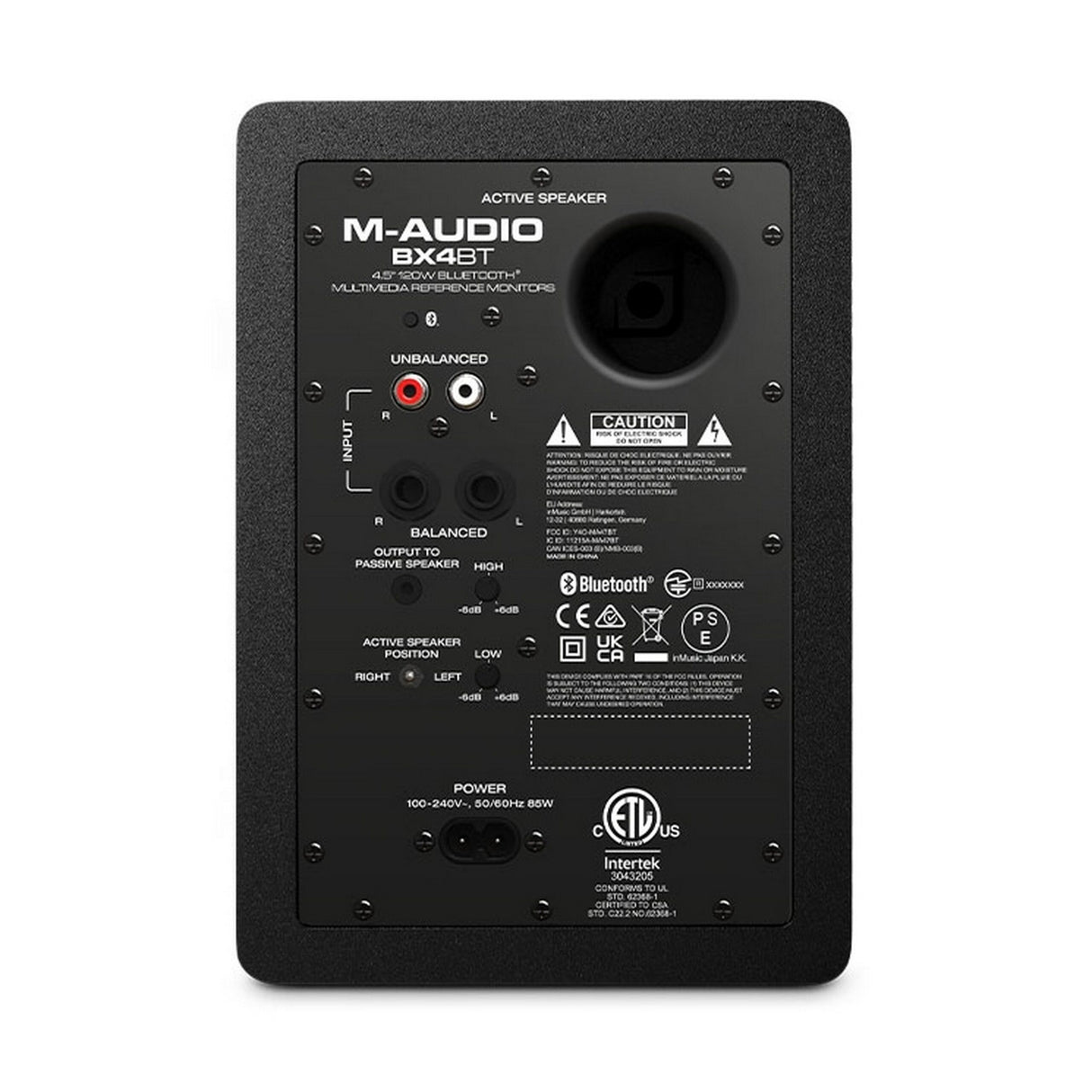 M-Audio BX4 BT 4.5-Inch 120-Watt Bluetooth Monitor, Pair