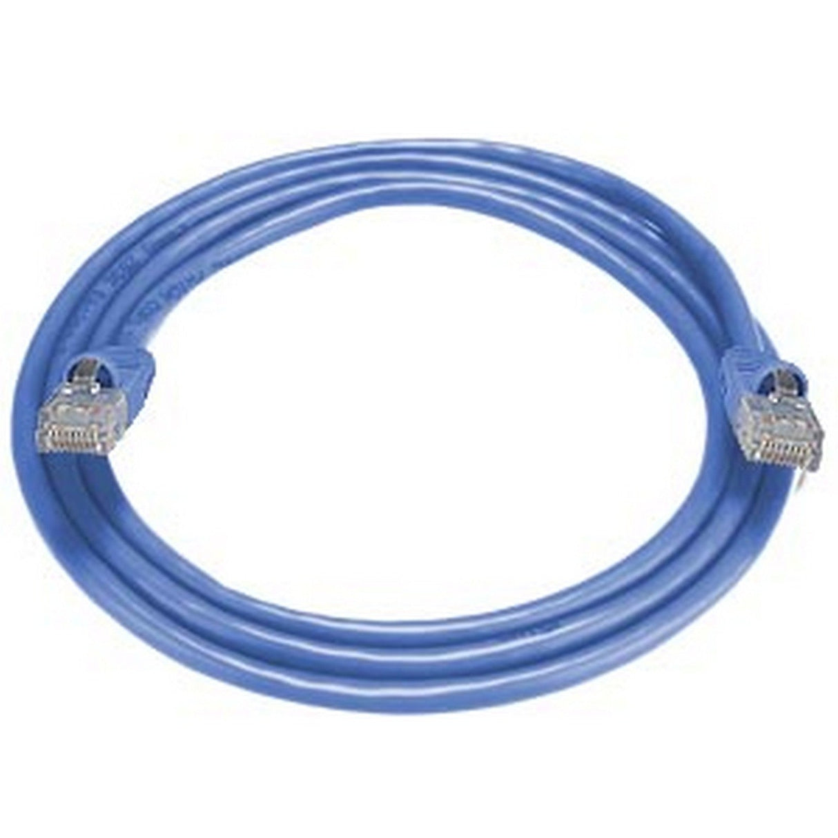 NTI CAT5-2-BLUE CAT5 Cable, Male to Male, Blue, 2-Foot