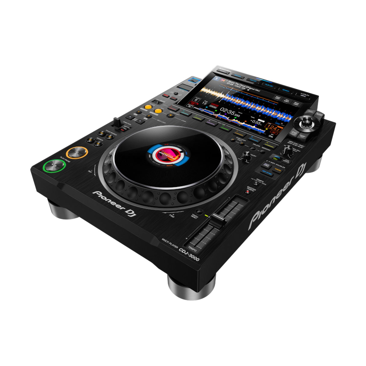 Pioneer DJ CDJ-3000 Professional DJ Multi Player, Black