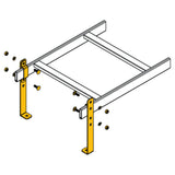 Lowell CLH-SK46 Rack Stand-Off Elevation Kit, 1 Pair