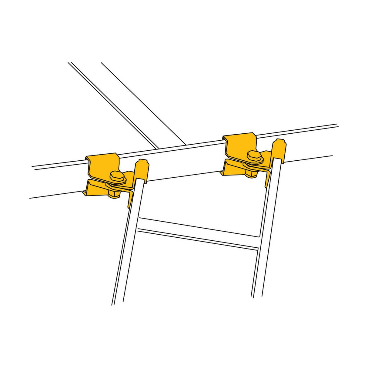 Lowell CLH-SKA Adjustable Splice Kit for Cable Ladders, Pair