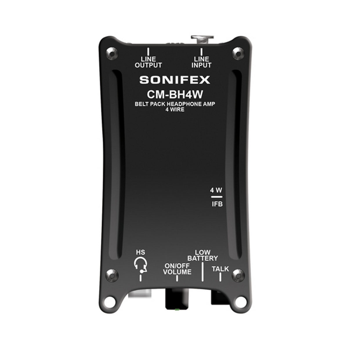 Sonifex CM-BH4W Belt-Pack 4-Wire Headphone Amp