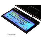 Odyssey Cases CONTROLSKIN | Serato Traktor Scratch Shortcut Keyboard Skin for COLORKEY Compact LED Keyboard