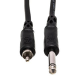 Hosa CPR-115 1/4-Inch TS to RCA Unbalanced Interconnect, 15-Feet