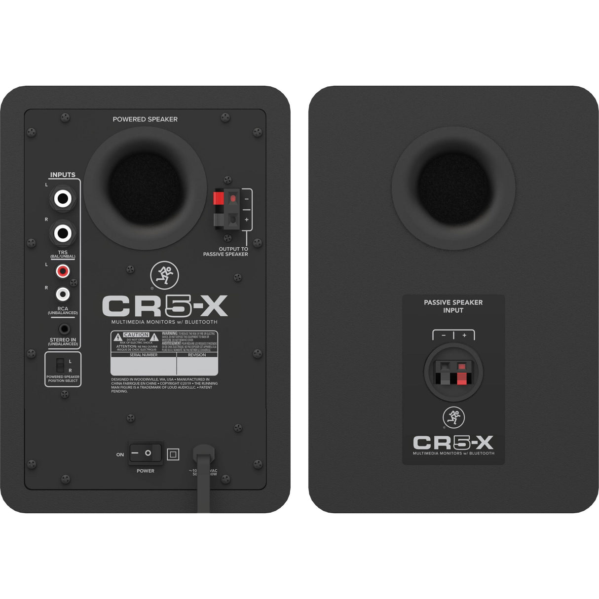 Mackie CR5-X 5-Inch Multimedia Monitors, Pair