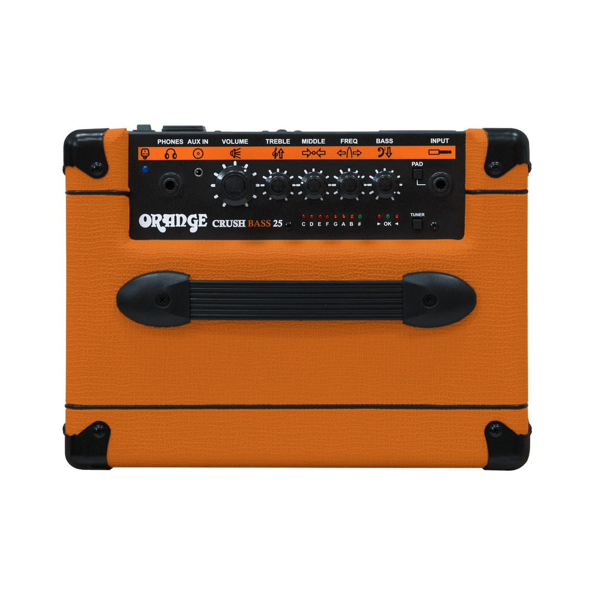 Orange CRUSH-BASS-25 | 25 Watt 8 Inch Bass Amp Combo Orange