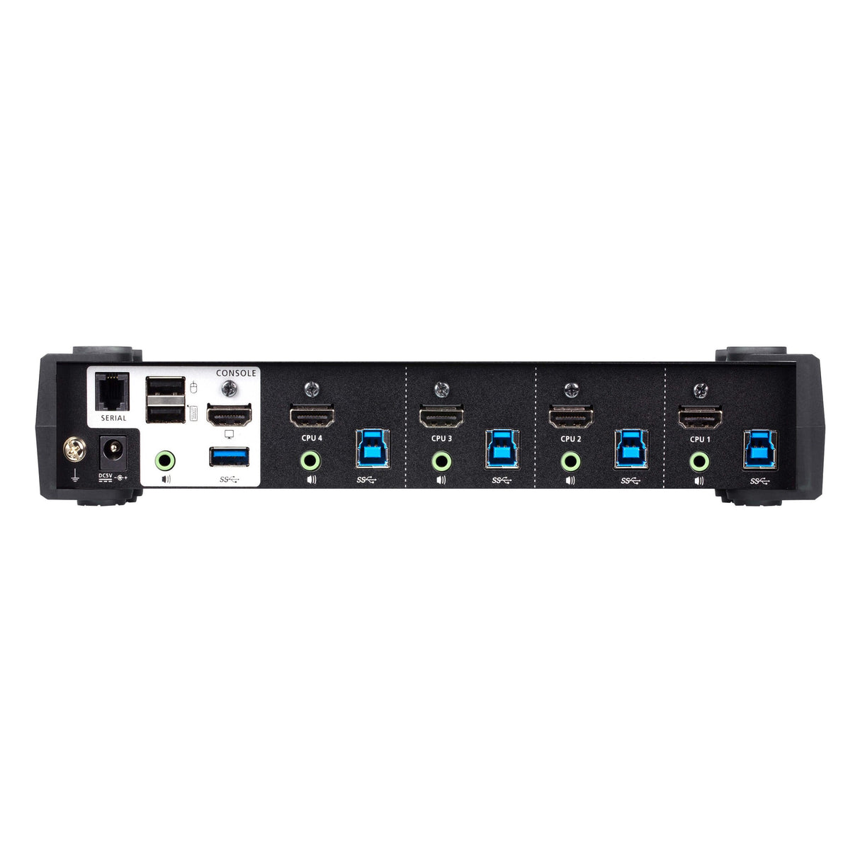 ATEN CS1824 4-Port USB 3.0 4K HDMI KVMP Switch with Audio Mixer Mode