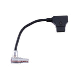 IndiPRO DTRK6 D-Tap to 2-Pin LEMO-Type Power Cable for RED KOMODO 6-Inch
