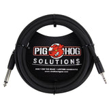 Pig Hog PX-35T4M05 5-Foot 3.5mm TRS to 1/4-Inch Mono