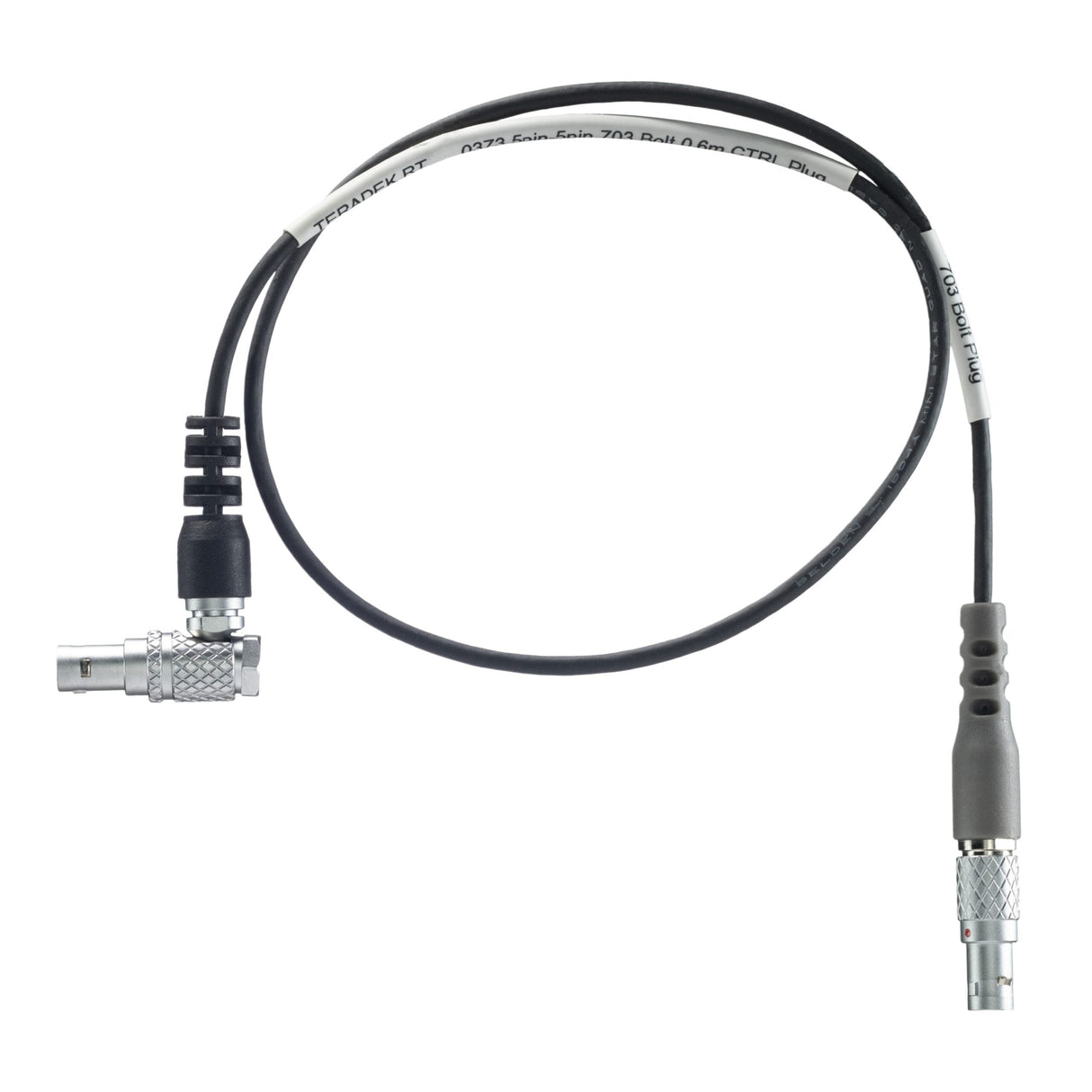 Teradek 5-Pin to 5-Pin 703 Bolt Cable, 0.6 Meters