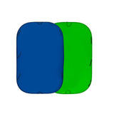 Lastolite LL LC5987 6 x 7 Foot Collapsible Chromakey Background Reversible Blue/Green
