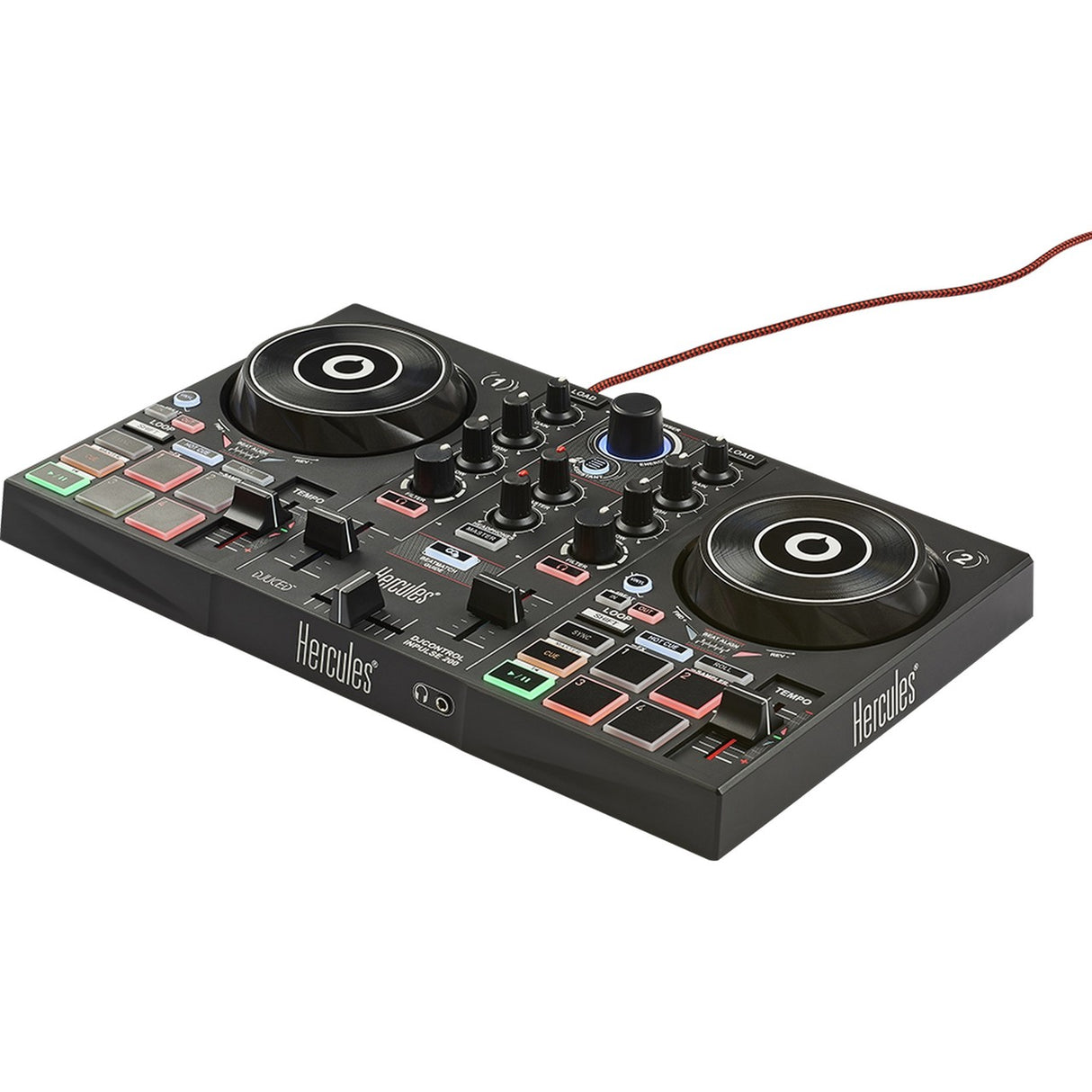 Hercules DJControl Inpulse 200 | DJ Controller with Built-in Sound Card