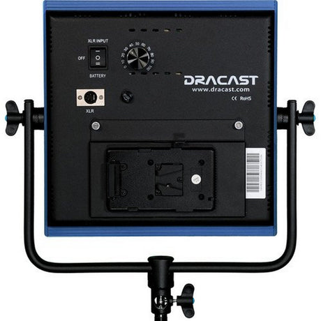 Dracast LED1000 Pro Series Daylight LED Panel Light with V-Mount Battery Plate