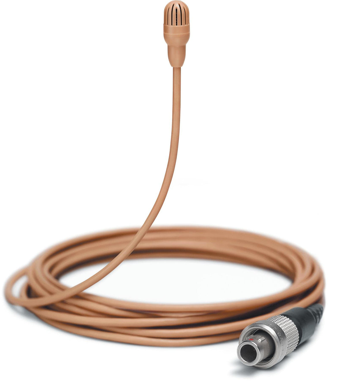 Shure TL46C/O TwinPlex Omnidirectional Subminiature Microphone, Cocoa with LEMO Connector, No Accessories