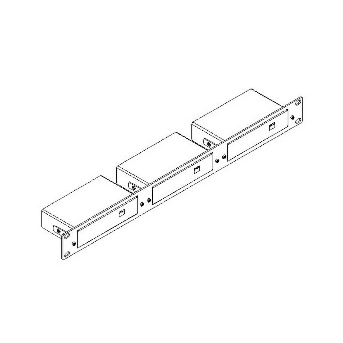 Kramer RK-3TR 19in Rack Adapter for 3 TR Tools