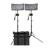 Ikan CB8-2PT-KIT Canvas Bi-Color 2-Point LED Light Kit with 2 x CB8