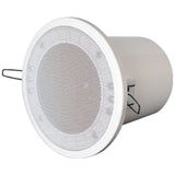 Yorkville C160W Coliseum Mini Series 4-Inch Flush Mount Pot Light Ceiling Speaker White