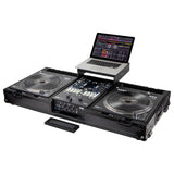 Odyssey Low Profile Coffin Flight Case with Glide Platform for Rane Twelve and Rane Seventy and Seventy-Two Black