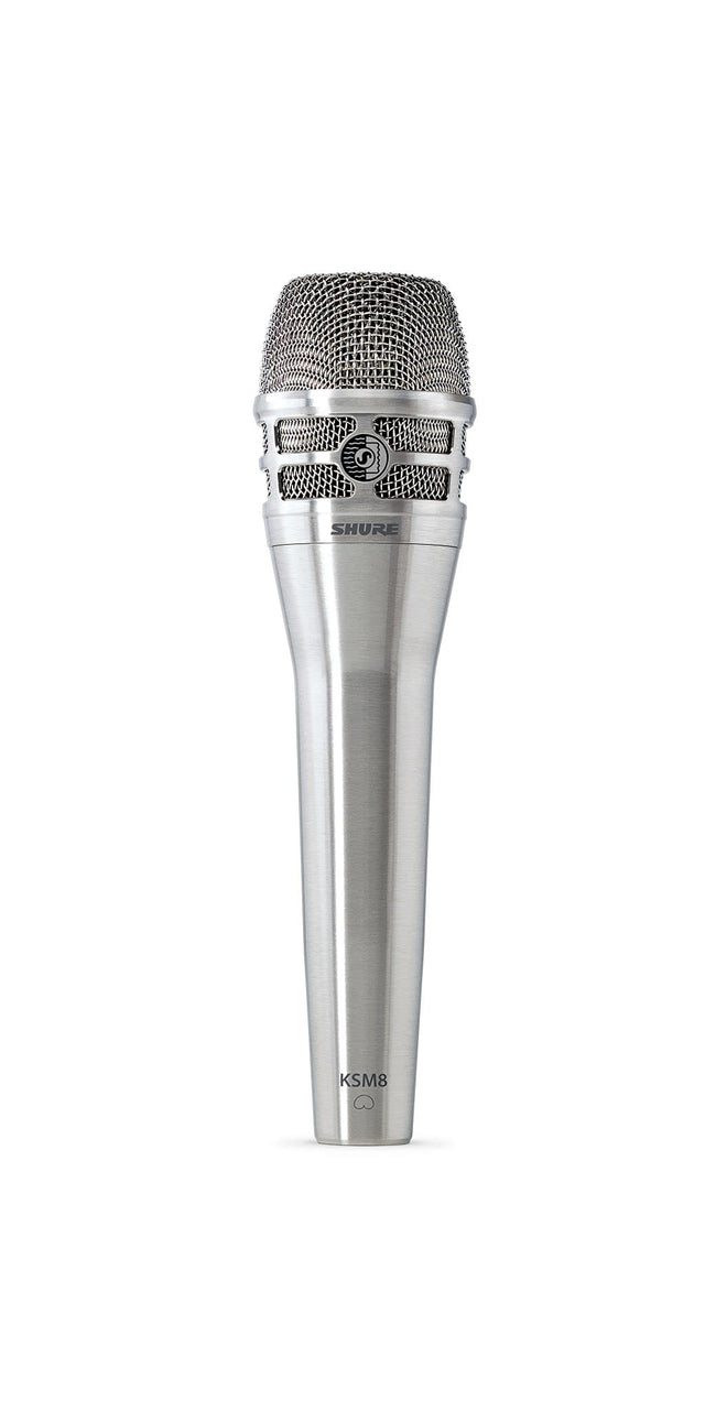 Shure KSM8/N Dualdyne Cardioid Dynamic Handheld Vocal Microphone Nickel