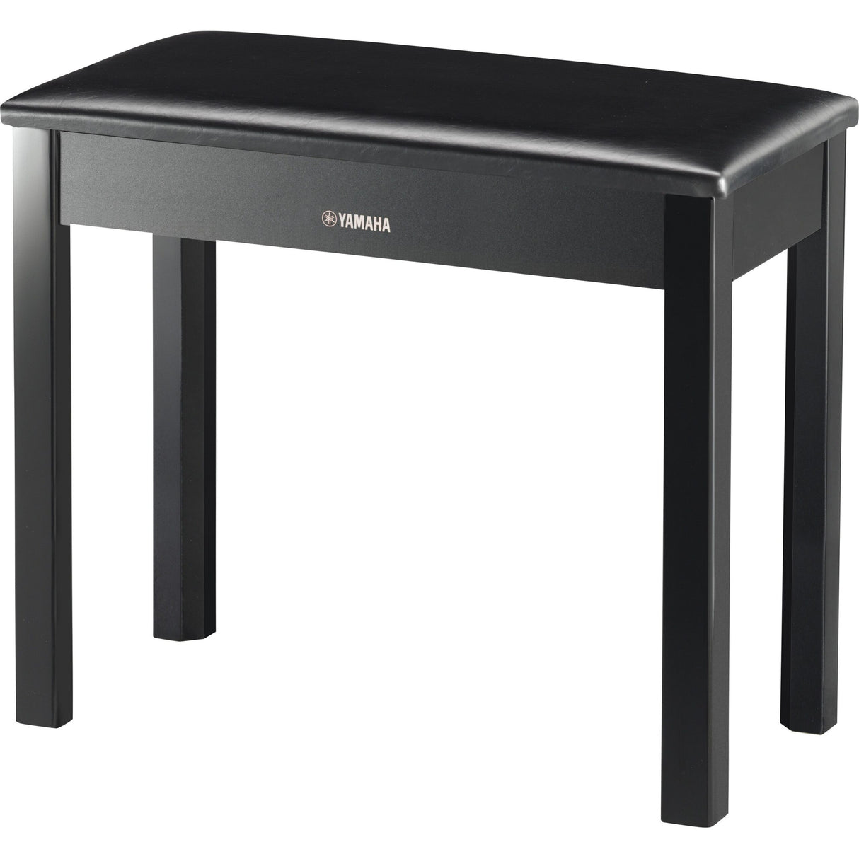 Yamaha BC-108 Padded Piano Style Bench with Sleek Design, Polished Ebony