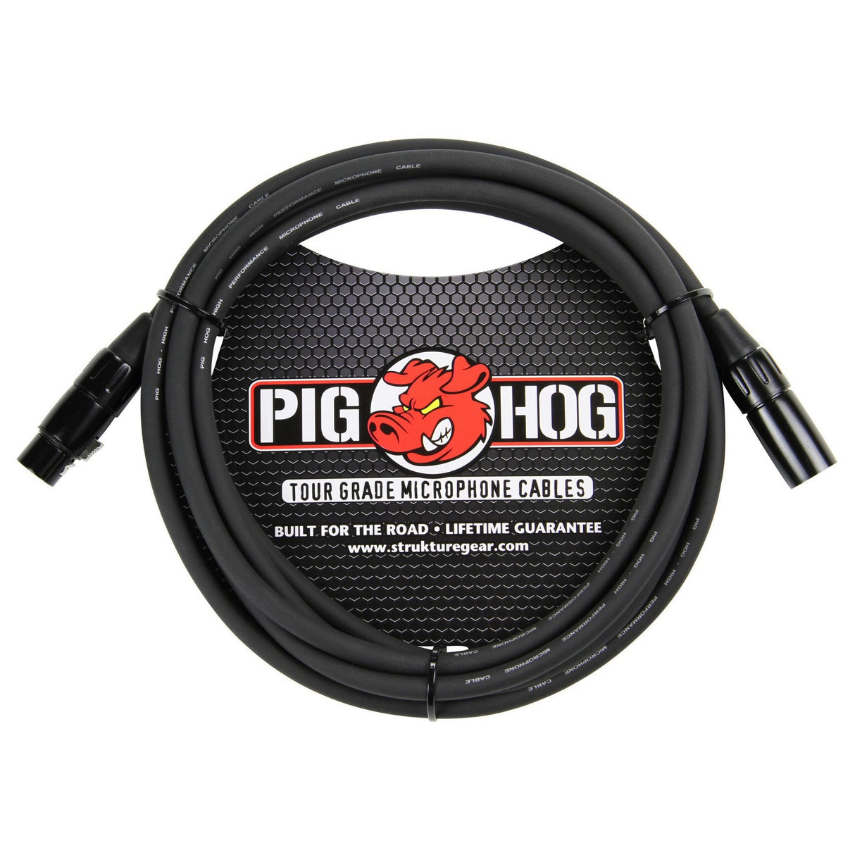 Pig Hog PHM15 8mm Microphone Cable, 15ft XLR