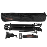 E-Image EG04AS Lightweight Tripod Kit with Ball/Flat GH04 Head