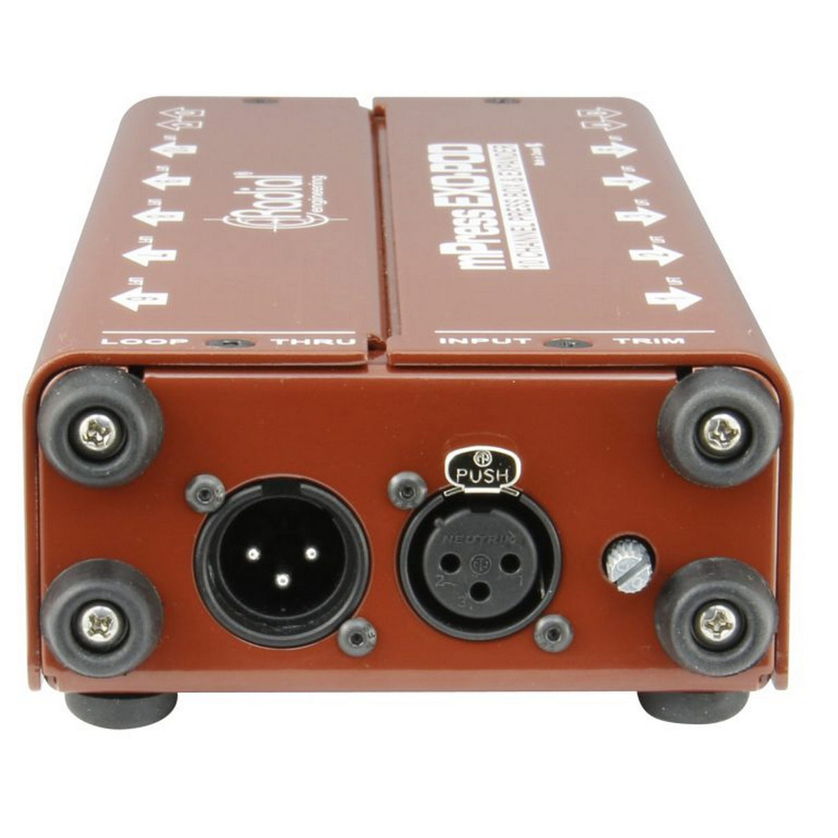 Radial Exo-Pod Passive Line-Level Broadcast Splitter