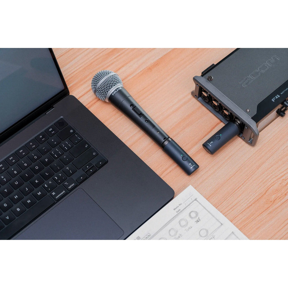 Nux B-3RC 2.4GHz Wireless Handheld Microphone System