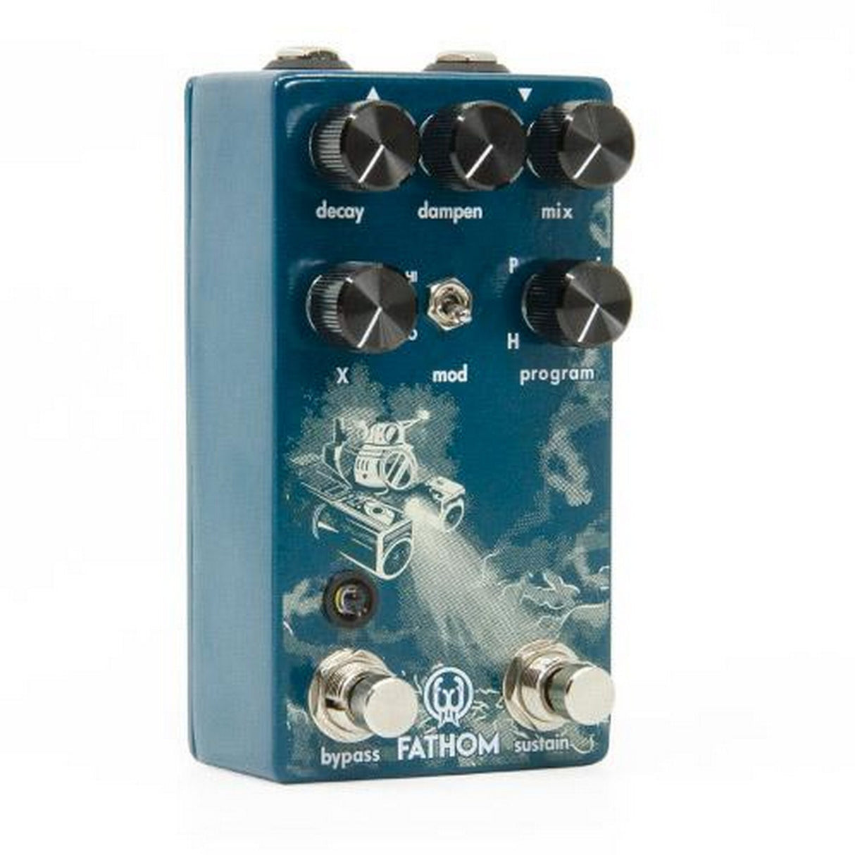 Walrus Fathom Multi-Function Reverb Effects Pedal