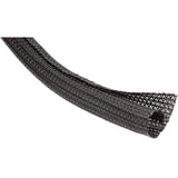 TechFlex 1/2-Inch F6-Self Wrap Sleeve Black 75-Foot