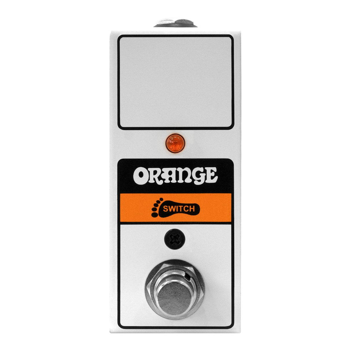 Orange Single Button Mini Footswitch