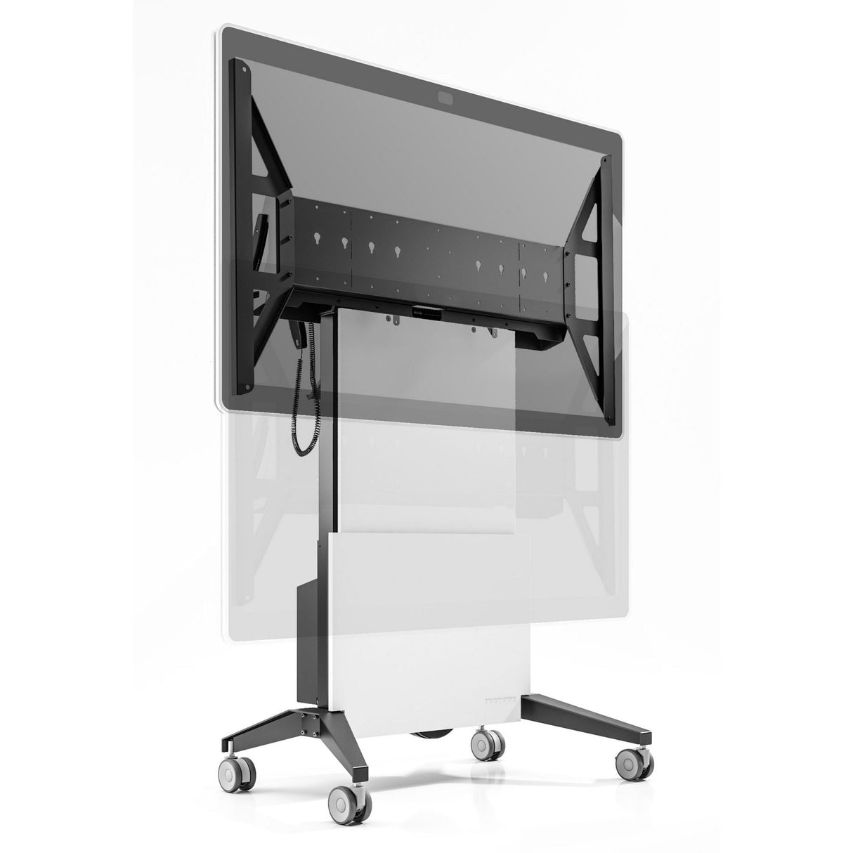 Salamander Design FPS1/EL/C2/GG Electric Lift Mobile/Wall Stand for Cisco Webex 70-Inch, Graphite and Gray