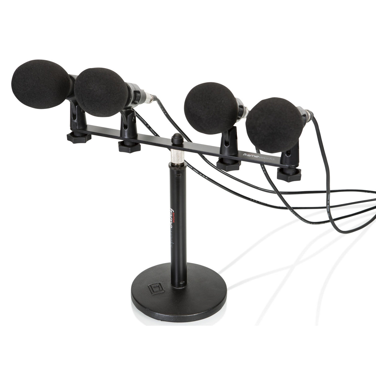 Gator GFWMIC1TO4 1-to-4 Microphone Mount Bar