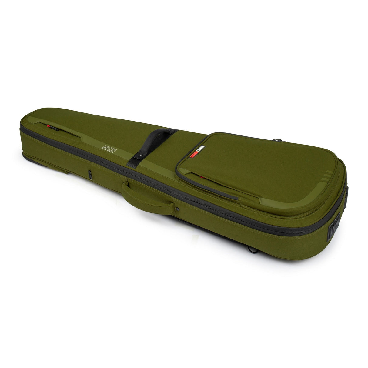 Gator G-ICONELECTRIC-GRN ICON Series Gig Bag for Electric Guitars Green - accessories
