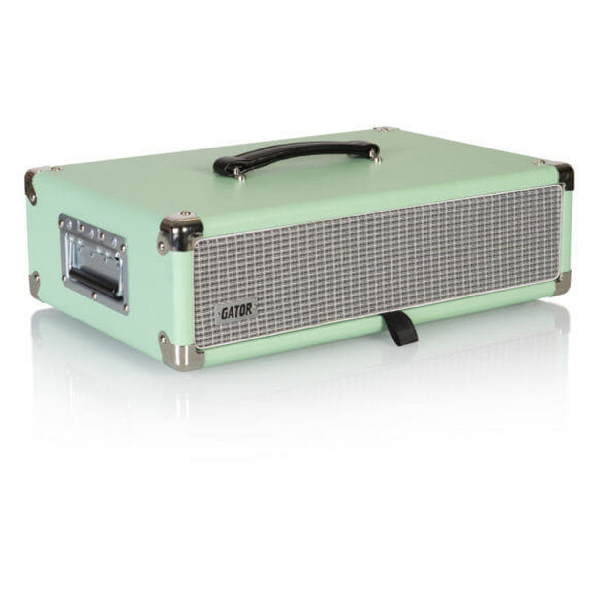 Gator Cases GR-RETRORACK-2SG Vintage Amp Vibe Rack Case 2U Seafoam Green