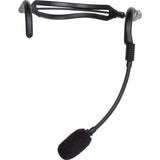 Galaxy Audio H2O7-BK-SHU Waterproof Dual Ear Fitness Headset Microphone for Shure Transmitters, Black