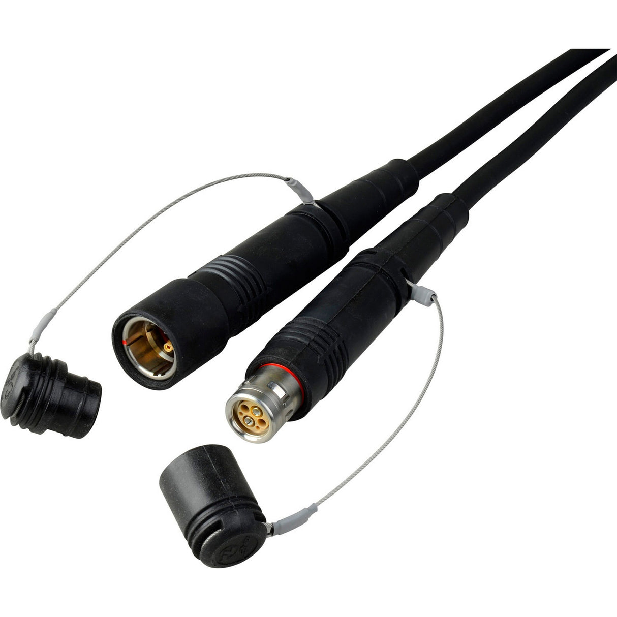 Camplex HF-FUWPUW-M-0328 LEMO FUW-PUW Broadcast SMPTE Fiber Camera Cable, 328-Foot